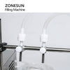 ZONESUN Semi-auto 2 Heads 3-4000ml Filling Machine ZS-YTDP2