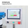 ZONESUN  4 in 1 Round Bottle Filling Capping Machine with Cap Feeder ZS-AFC8