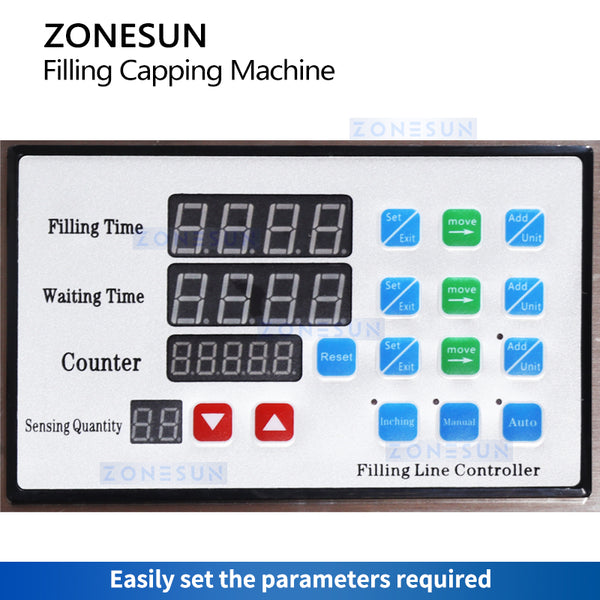 ZONESUN Pocket Perfume Filling and Capping Machine ZS-FYG01