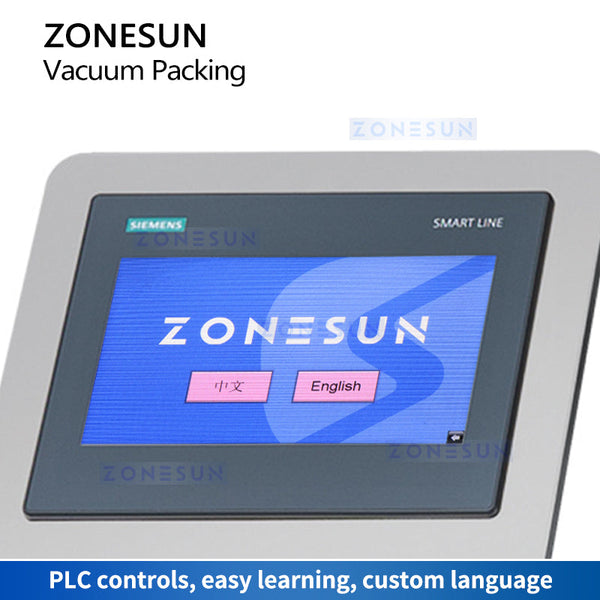 ZONESUN Automatic Rotary Filling Vacuum Sealing Packaging Machine ZS-VPM16