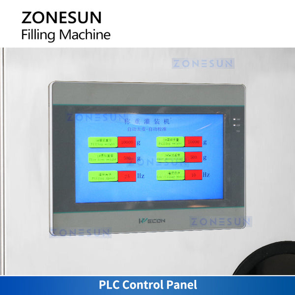 ZONESUN ZS-GTW2D 30L Paint Ckets Liquid Quantitative Weighing  Filling Machine