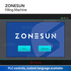 ZONESUN ZS-YTCR6 Corrosive Strong Acid Liquid Filling Machine Disinfectant Acid Alkali Sanitizer Bleach Bottle Filler