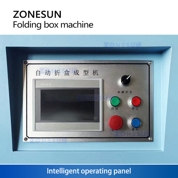 ZONESUN ZS-ZH25D Automatic Cartoning Machine with nail