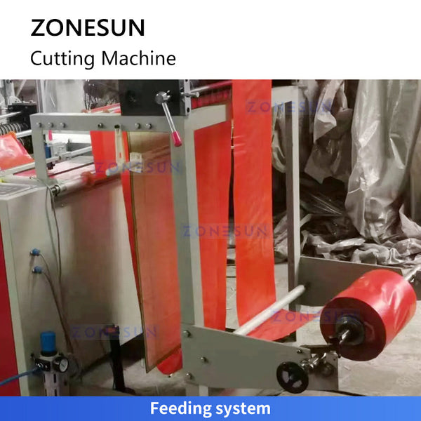 Zonesun ZS-PCJ1 Plastic Bag Making Machine High-Speed Production of HDPE LDPE Bags