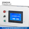 ZONESUN Automatic Essential Oil Vial Eyedrops Bottle  Liquid Filling Capping Packing Machine ZS-AFCL1