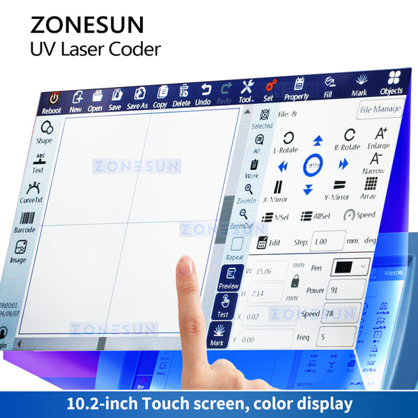 ZONESUN ZS-UVC1 UV Laser Coder Coding Machine