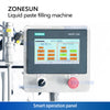 Zonesun ZS-SVYT4D Dual System Liquid Paste Servo Filling Machine