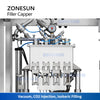 ZONESUN  Beer Bottle Filling and Capping machine Crown Cap Sealing Machine ZS-CFC4