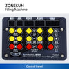 ZONESUN ZS-DPYT200L  Automatic Liquid Filling Machine with 1.2m Conveyor