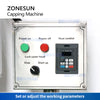 ZONESUN Automatic Beer Bottle Ring Pull Crown Cap Sealing Capping Machine ZS-XG440L