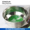 ZONESUN ZS-VTMP1N Automatic Paste Servo Magnetic Pump Filling Machine