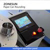 Zonesun ZS-ZGJB6 Round Box Edge Paper Tube Inner Curling Machine