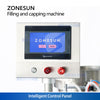 ZONESUN Squeeze Bottle Filling and Capping Machine Peristaltic Pump Filler ZS-AFC33