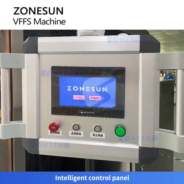 ZONESUN ZS-FSFM6 6 Lane Back Sealing Integrated Powder Packaging Machine