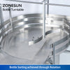 ZONESUN ZS-LP600Z Automatic Round Bottle Unscrambler Sorting Turntable Arranging Machine