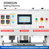 ZONESUN ZS-FKR4T Automatic PP/PE/PET/PS/Aluminum Foil Cup Sealing Machine