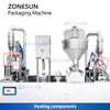 ZONESUN Milk Yogurt Gable Top Packaging Machine Filler Carton Filling  ZS-GTC1000