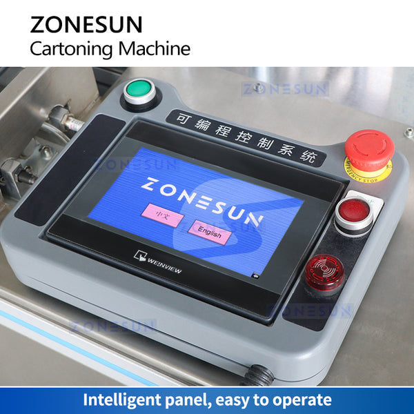 ZONESUN ZS-MSZH50R Automatic folding cartoning machine