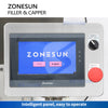 ZONESUN Automatic Piston Paint Can Filling and Capping Machine ZS-FAL180B4