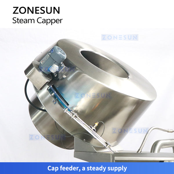 ZONESUN ZS-XG01 Twist Off Cap Steam Vacuum Capper