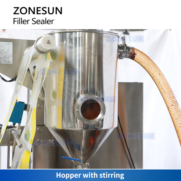 ZONESUN ZS-S100RP Automatic Vertical Paste Filling Sealing Machine