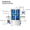 ZONESUN Automatic ROPP Bottle Filling and Capping Machine ZS-FAL180B2