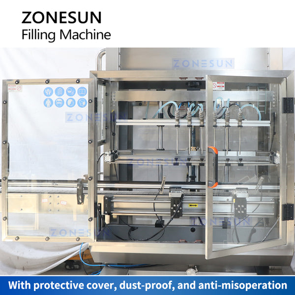 ZONESUN Automatic Explosion Proof Filling Machine Chemical Bottle Filler ZS-YTEX1