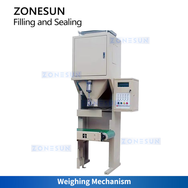 ZONESUN ZS-NH100A Pellet Particle 10-25kg Filling and Bag Stitching Machine