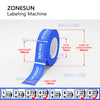 ZONESUN ZS-TB150RP Automatic Wrap Around Round Bottle Labeling Machine