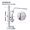 ZONESUN Manual Aerosol Can Sealing Machine Spraying Bottle Sealer Can Crimper ZS-YG25