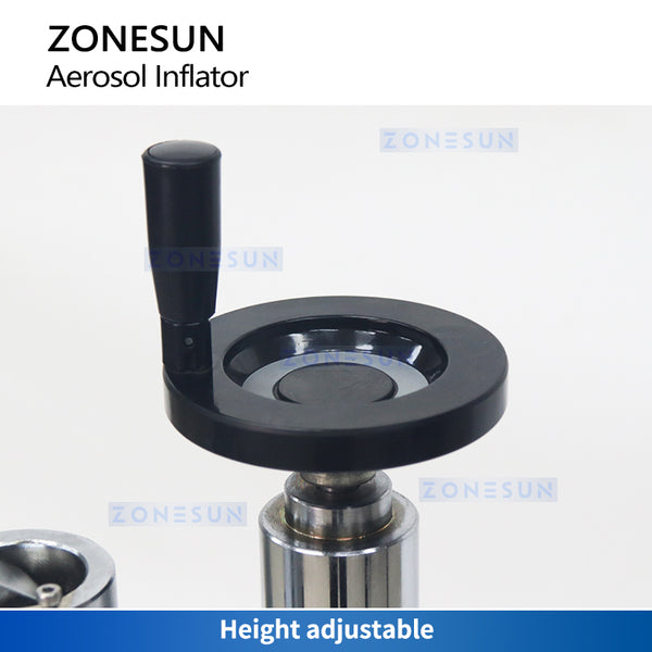 ZONESUN ZS-CQ1 Aerosol Can Gas Filling Machine