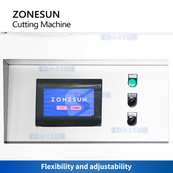 ZONESUN Automatic Soap Slab Cutter Soap Bar Cutting Machine ZS-TQ650C