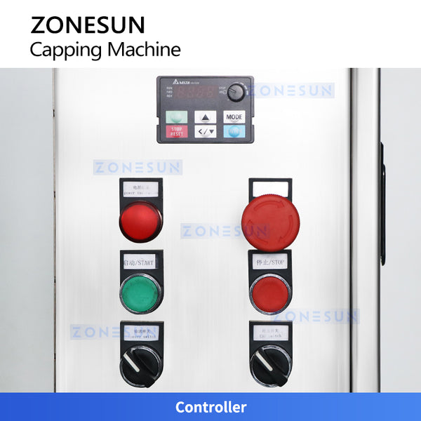 ZONESUN ZS-XG440C8 Automatic ROPP Capping Machine with Cap Feeder