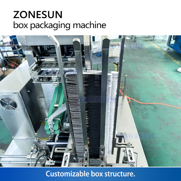 ZONESUN ZS-120BP Automatic Horizontal Cartoner With Manual Loading Machine