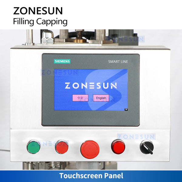 ZONESUN ZS-AFC880 Automatic Bottle Filling and Capping Machine