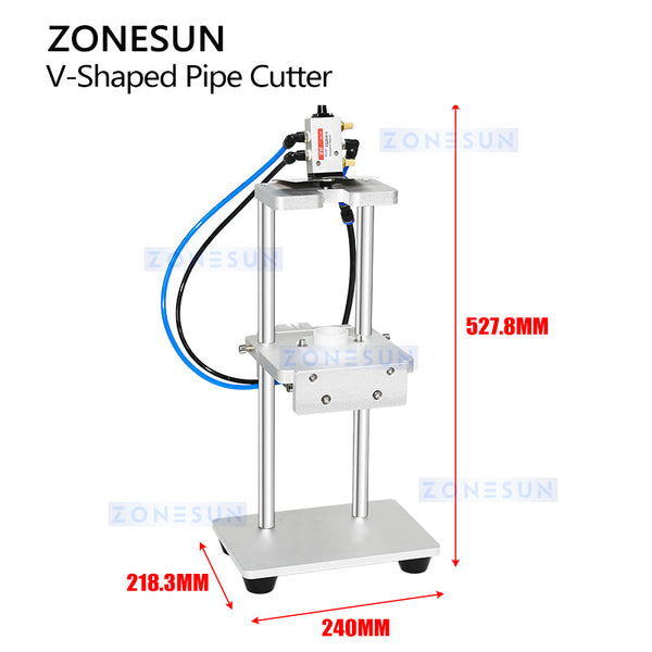 Zonesun ZS-JG300V Perfume Tube Cutting Machine V shape