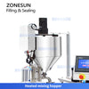 Zonesun ZS-FSHS20 Honey Spoon Filling Sealing Machine Monoblock Packaging Machine