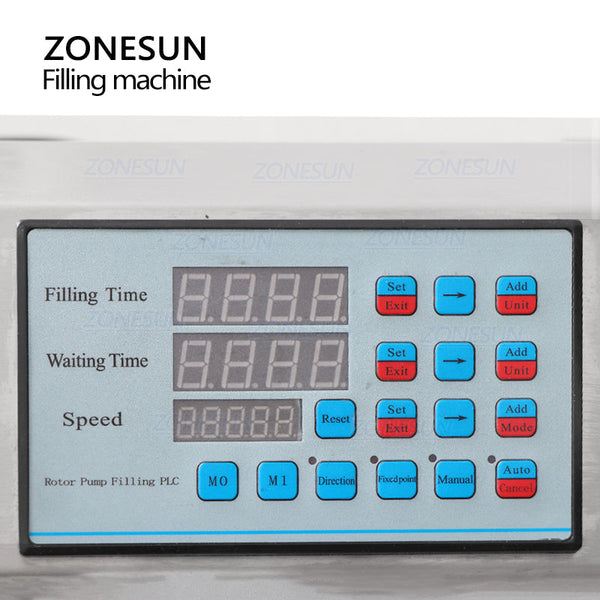 ZONESUN ZS-DTGT900CZ Automatic Rotor Pump Paste Filling Machine