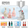 ZONESUN ZS-A03S Manual Paste Lip Gloss Honey Filling Machine