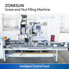 ZONESUN ZS-LSM15 Nut and Bolt Fasteners Hardware Packing Machine Granule Dispenser Packer