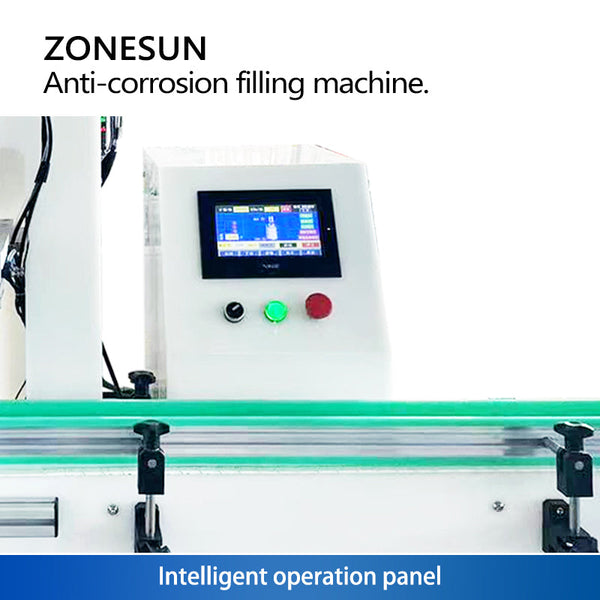 Zonesun ZS-YTCR1A Chemical Liquid Filler Corrosion Resistant Filling Machine