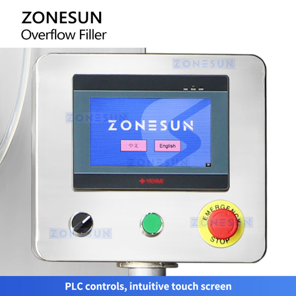 ZONESUN ZS-VTGZ100 Automatic Gravity Bottle Filling Machine