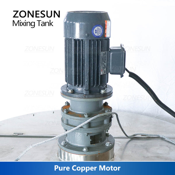 ZONESUN ZS-MB1000L Stainless Steel Paste Mixing Tank