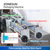 ZONESUN ZS-GTSP2 Semi Automatic Spout Pouch Liquid Filling Capping Machine