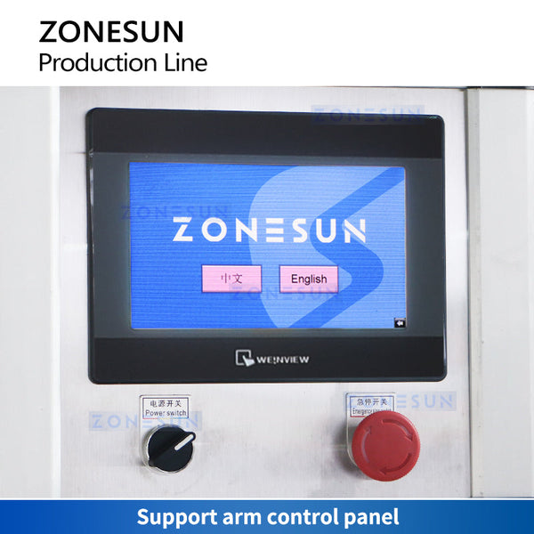 Zonesun ZS-FALU5 Automatic Syrup Bottling Line Honey Production Line