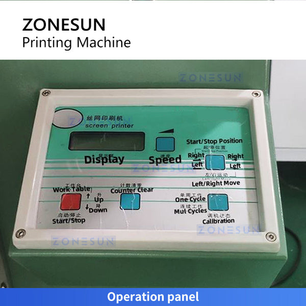 Zonesun ZS-SWP1 Silk Screen Printing Machine