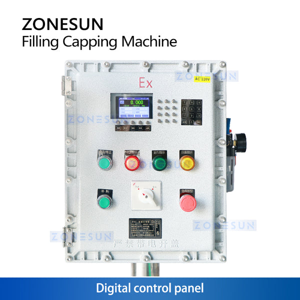 ZONESUN 5 Gallon Paint Bucket Explosion Proof Filling and Capping Machine ZS-AFC22