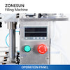 ZONESUN ZS-YTZL500 5-500ml 4 Heads Desktop Semi Automatic Vacuum Perfume Filling Machine