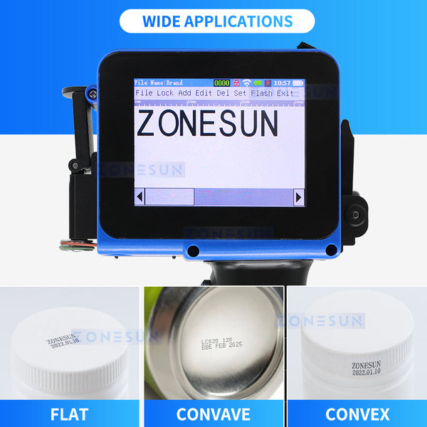 Zonesun ZS-DC1S Mini Inkjet Printer Date Printing Machine