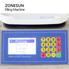 ZONESUN 5-1000g Semi Automatic Diaphragm Pump Weighing Filling Machine ZS-M1080S